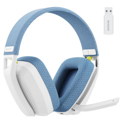 Binnune bw06 bluetooth 5.3/2.4gダブルモード軽量ヘッドセット
