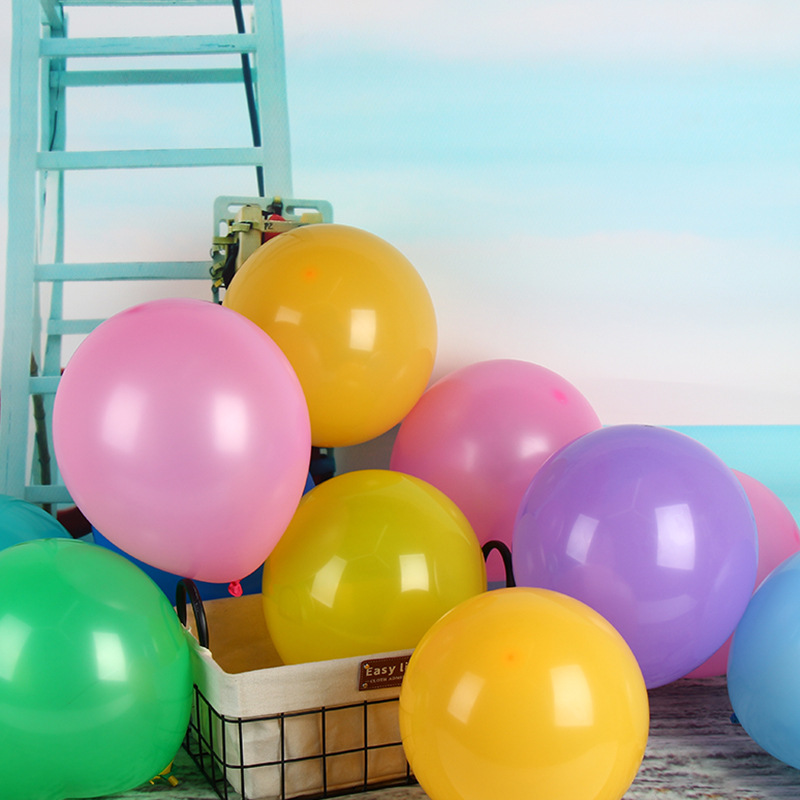 Globos de imitación mate de 2.8g, globos de látex gruesos, decoración de cumpleaños, decoración de fiestas, venta al por mayor de globos transfronterizos