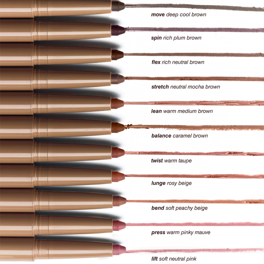 Maquillaje transfronterizo PAGE VINE Amazon Mate de doble cabeza sedoso polipéptido delineador de labios lápiz labial nude comercio exterior