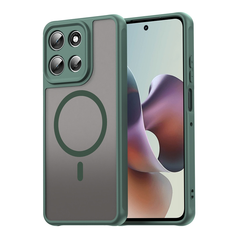 适用MotoG56保护套G66Y手机壳G66J全包PC+TPU磨砂磁吸G86防摔|undefined