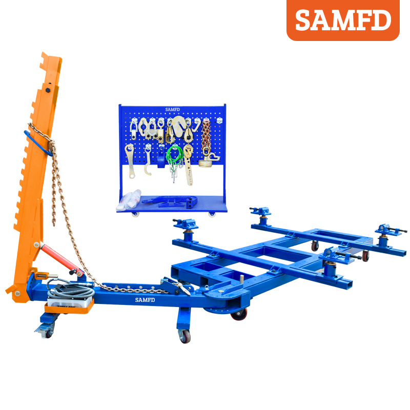 Instrumento de corrección de vigas de marco móvil SAMFD Reparación de chapa de automóvil europea Cirugía plástica de carrocería