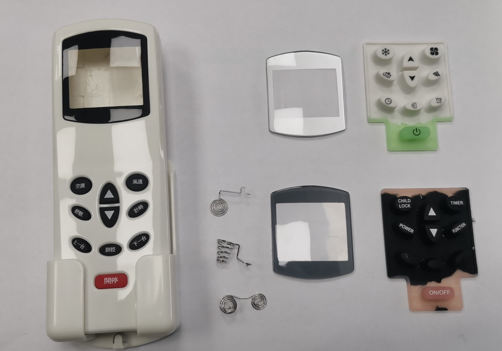 厂家直销新款ABS红外线遥控器外壳按键