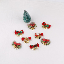 【严选】圣诞节迷你铃铛蝴蝶结圣诞树装饰挂件 房间花环布置饰品