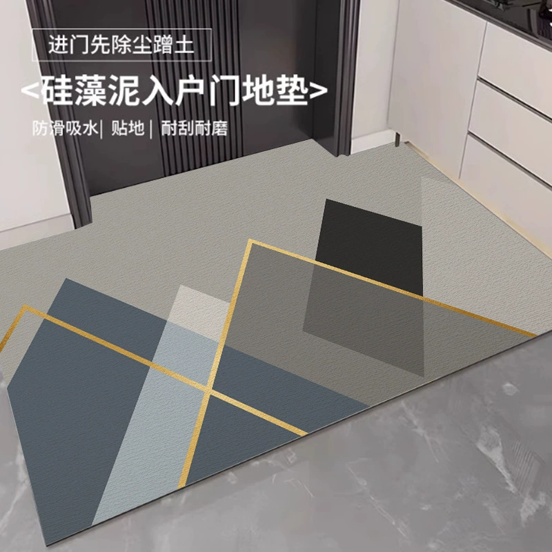 Non-slip carpet, simple and elegant design, water absorbent