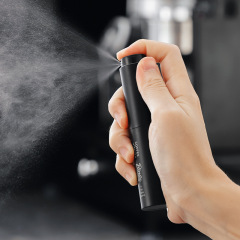 Bincooコーヒー豆磨き機飛粉防止超微細噴霧器静電気ガラス内胆コーヒー豆噴霧瓶