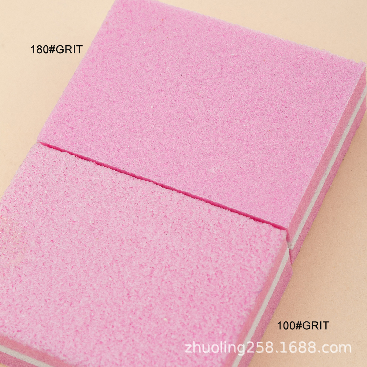 Esponja de uñas mini cuadrado alto espumado pulido colorido bloque de tofu al por mayor fuente de suministro transfronterizo especial fabricante