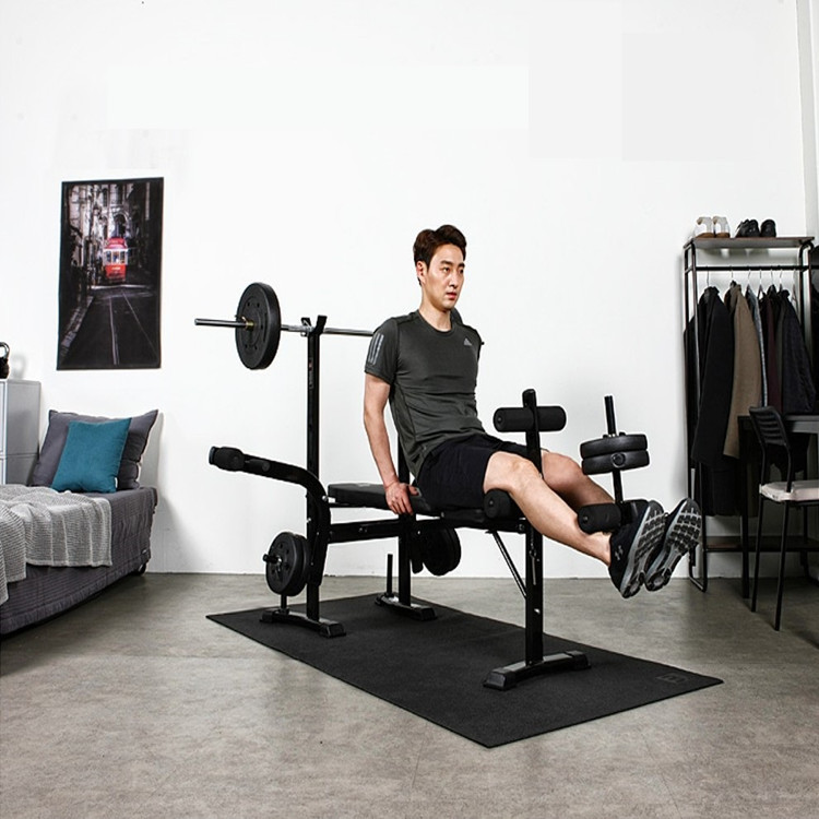 Banco de pesas con mancuernas banco de pesas BANCO DE abdominales entrenamiento integral material de entrenador abdominal