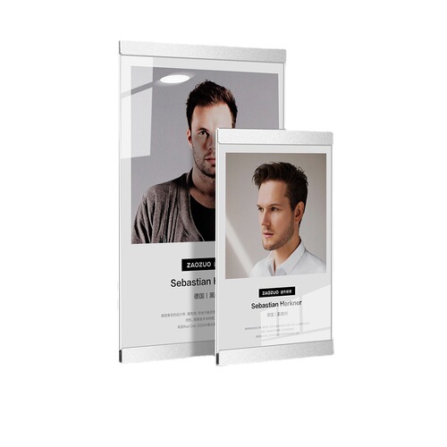 A3 soft board photo wall company enterprise promotional display frame picture frame set wall hanging no drilling A4 wall sticker frame