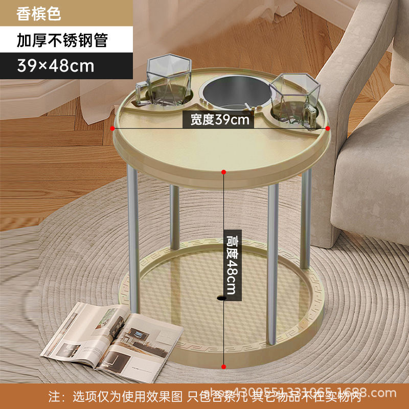 Mesa de mahjong, mesa de centro, estante de té, sala de ajedrez y cartas, mesa de café pequeña junto a la máquina de mahjong, cenicero, estante para vasos de agua, mesa de té de la casa de mahjong