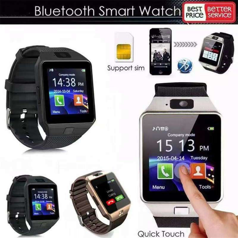 DZ09 smart watch foreign trade factory wholesale direct batch Bluetooth card SIM foreign trade cross-border spot sales