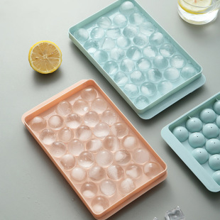 Creative ice cream home homemade ice cream mold New Diamond ice hockey mold large plastic round