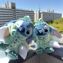 Dongdi 限定 かわいい恐竜パジャマ ステッチぬいぐるみ ゆるふわリトルミスターインクレディブル ガールフレンドの誕生日プレゼント