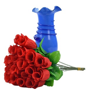 Photo screen simulation flower factory wholesale simulation flower rose single branch fake rose single branch single branch spring bud silk flower Rose