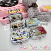 Nuby, metal storage box, earrings, банка для хранения, small cute container for elementary school students