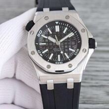 爱家彼AP15710皇家离岸橡树运动全自动机械手表男士胶带手表JF