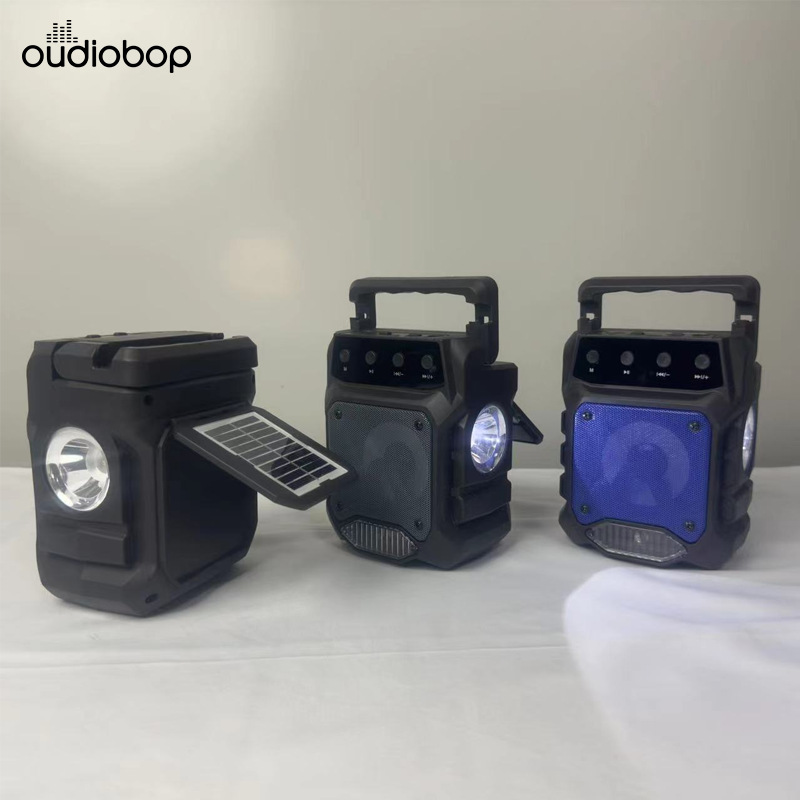 Altavoz Bluetooth Inalámbrico de Escritorio, Portátil Multifunción con Linterna y Tarjeta TF, Mayorista de Comercio Exterior