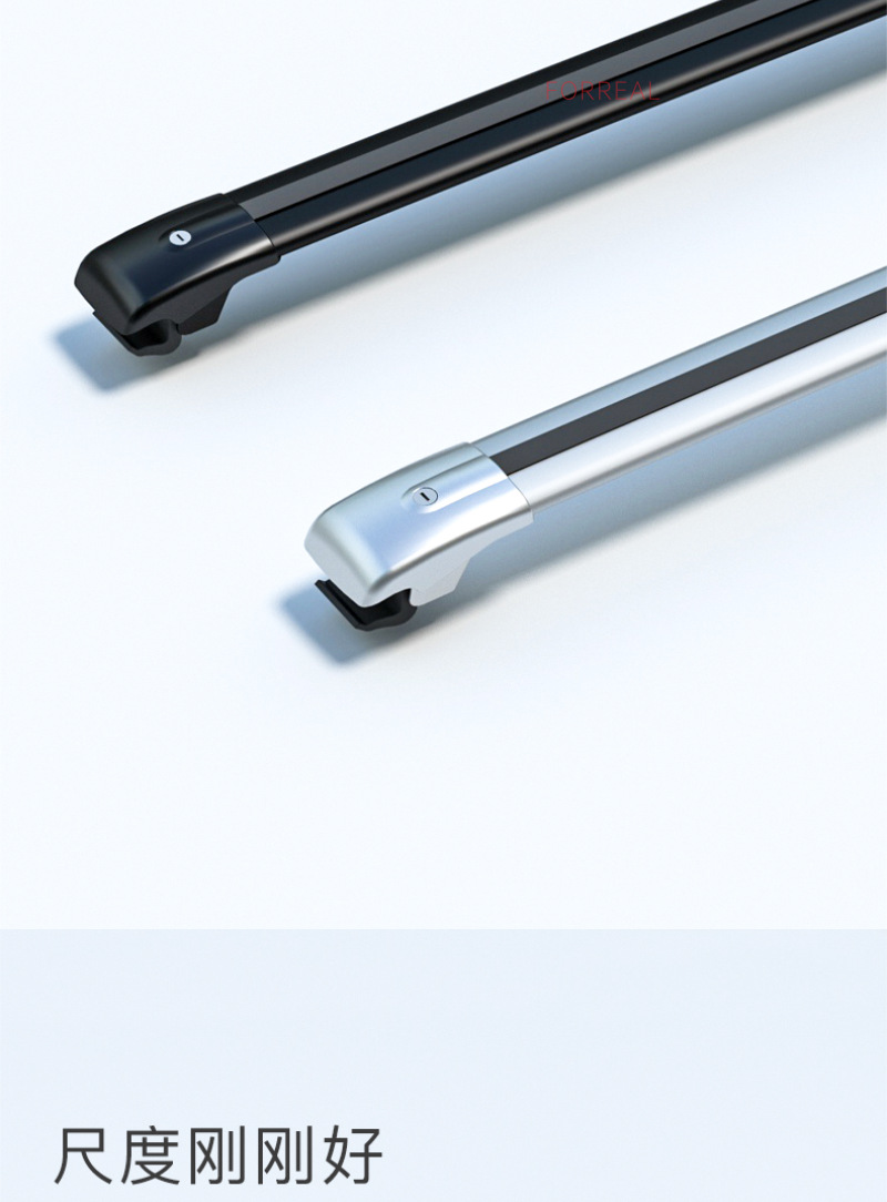 SUV universal roof rail luggage rack car roof alligator rail tiger claw rail roof rack aluminum alloy