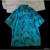 2022 Hawaii Seaweed printing man Ouma Hawaii shirt Foreign trade Specifically for man shirt Large