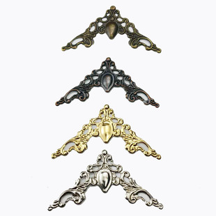 DIY jewelry accessories hollow triangle gift box packaging Decorative Film ancient costume opera palace drama modeling materials