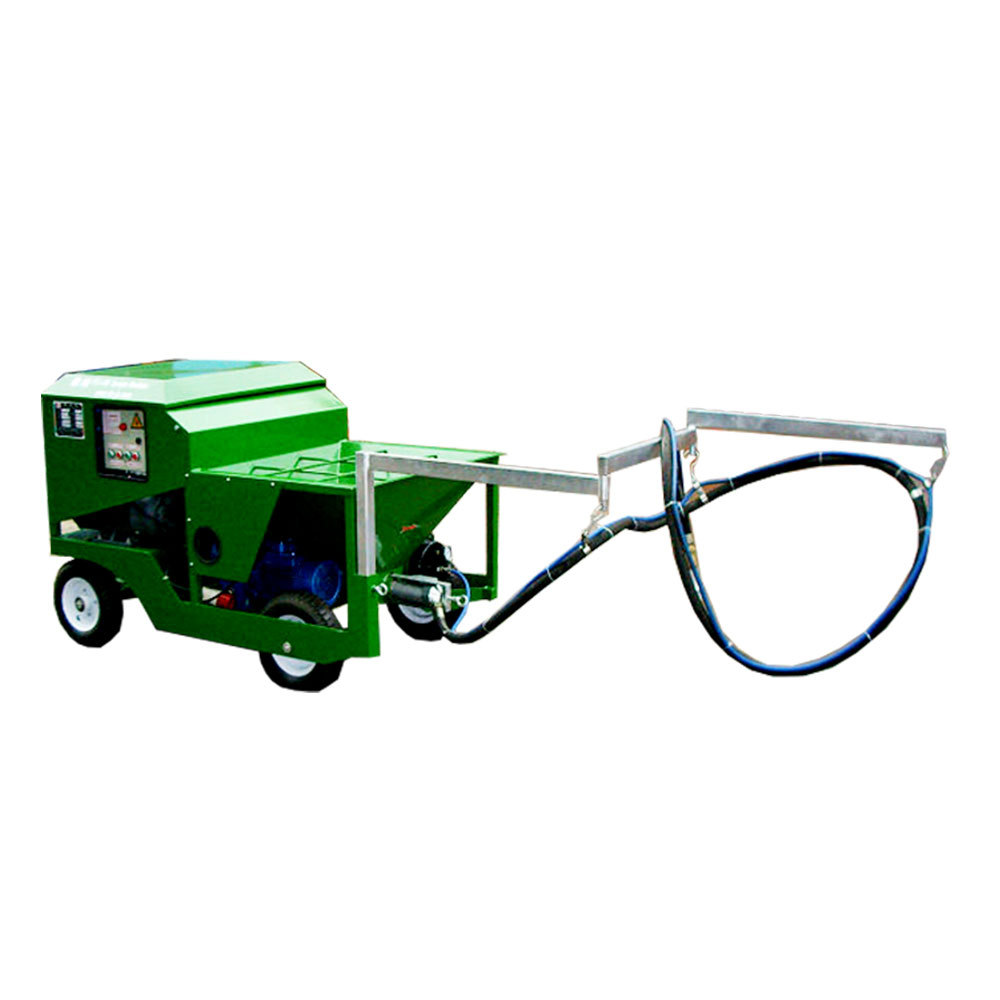 Máquina pulverizadora automática de pistas de plástico, máquina eléctrica para campos de fútbol, maquinaria para pulverizar pintura química espesa