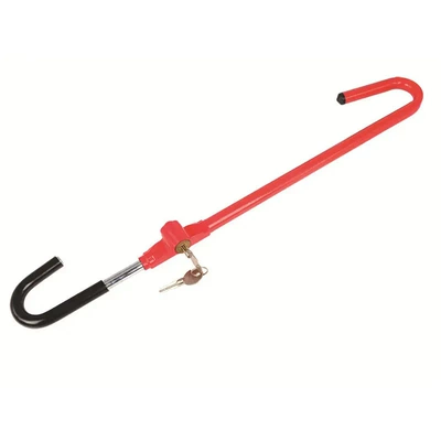 wheel lock retractable adjustment harpoon – Car lock - straight-hook-blackhead