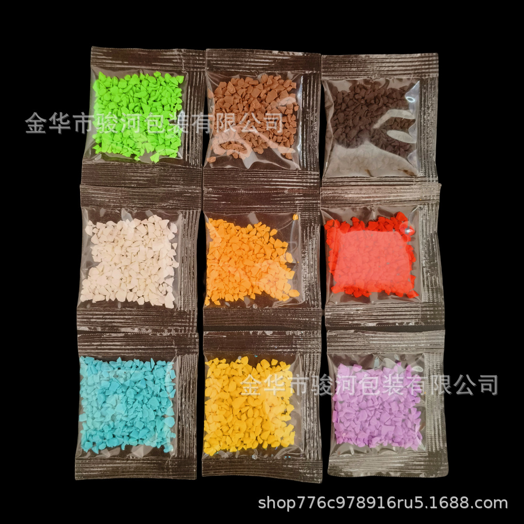 跨境批发1g仿真软陶巧克力碎彩色水果片糖粒丝diy配件制作用/黏土
