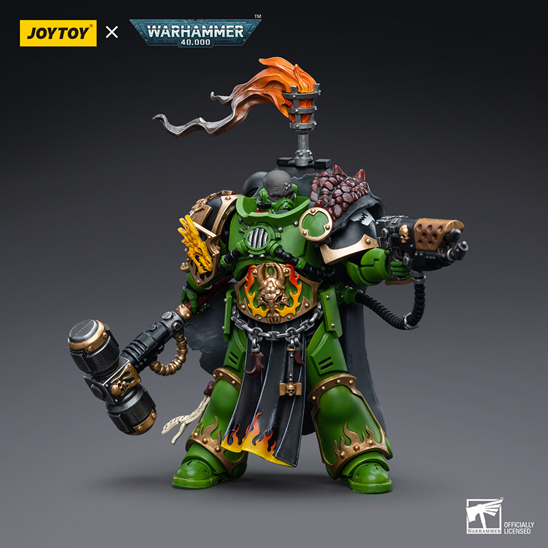 JOYTOY DARK SOURCE WARHAMMER 40K SALAMANDER ERADICATOR ARBITER COMPANY CAPTAIN FOUR MEN MOLD PLAY 선물 남성