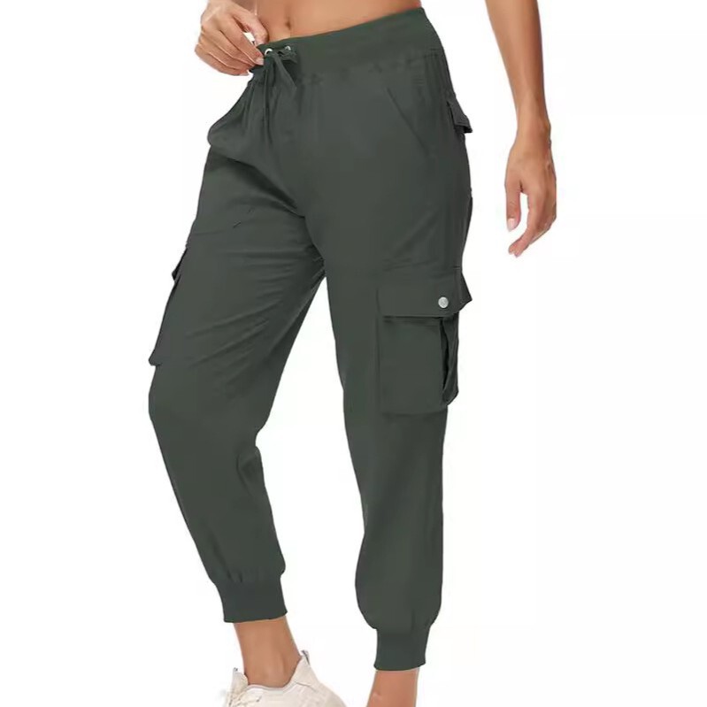 European and American Cross-border Hiking Women's Light-weight Jogging Outdoor Street Trousers