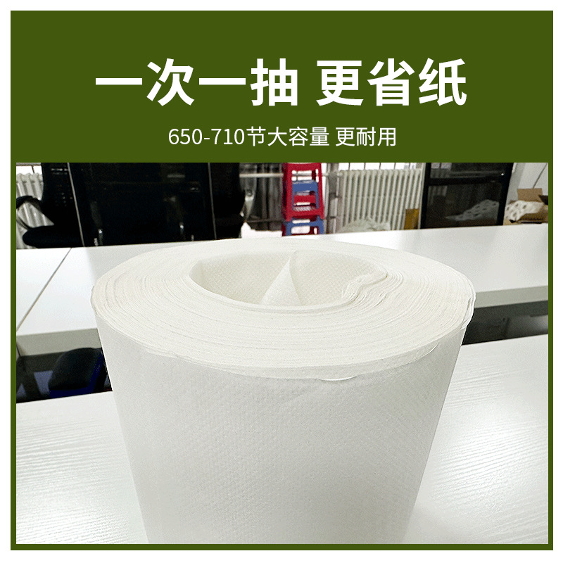 Venta al por mayor hotel centro comercial especial rollo toalla de mano edificio de oficinas centro de propiedad de extracción Toalla de mano de una sola capa engrosada