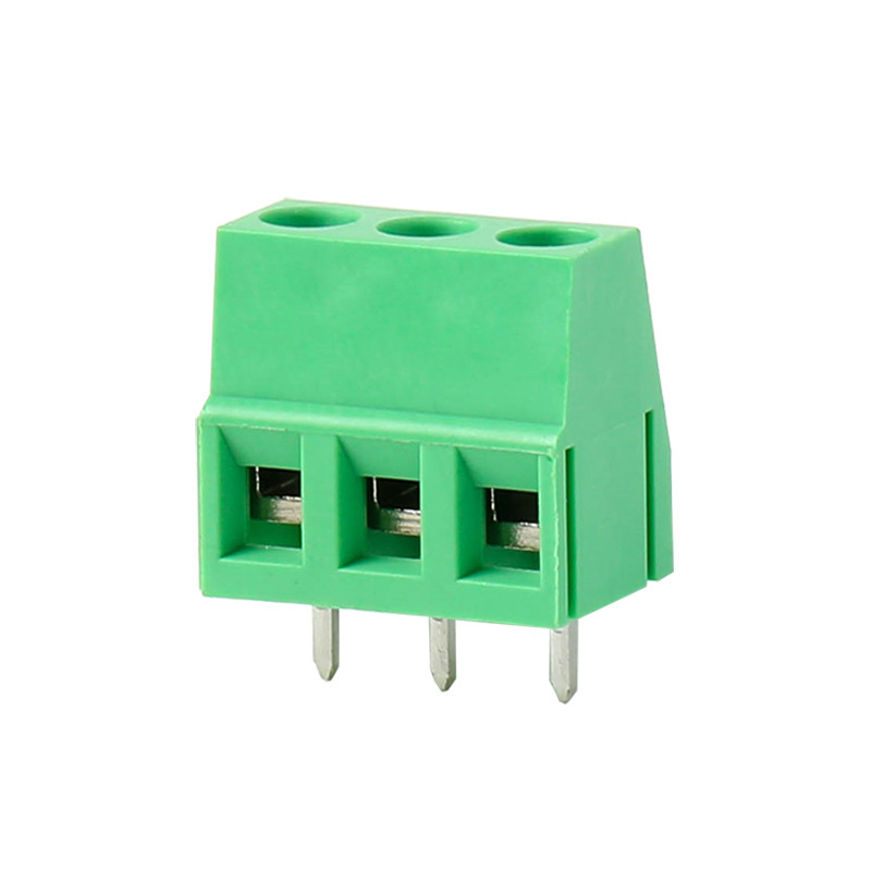 ねじ式PCB端子128-3.81/5.0/5.08/7.5 mm2p3 pは銅/鉄ブロックをつなぎ合わせることができる|undefined