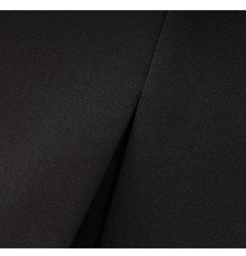 Váy liền thân nữ cổ tròn không tay đính hạt sequins tôn dáng — Màu đen chi tiết 20
