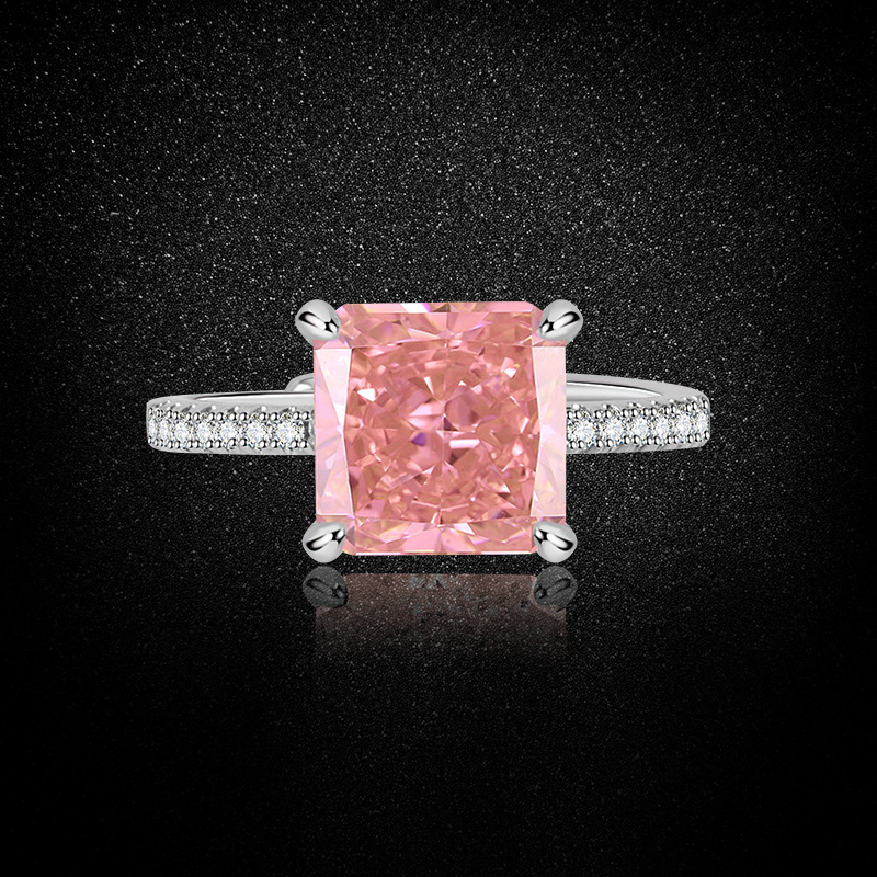 7g Weight High Carbon Diamond Inlay Material Adjustable Ring Classification Adjustable Ring Size 1 Piece Quantity Wedding, Engagement Occasion Copper Material wedding season Festival Geometric Pattern All Seasons Season Women's Gender Plating Design Elegant, Streetwear Style Wholesale Jewelry Elegant Streetwear Geometric Copper High Carbon Diamond Plating Adjustable Ring