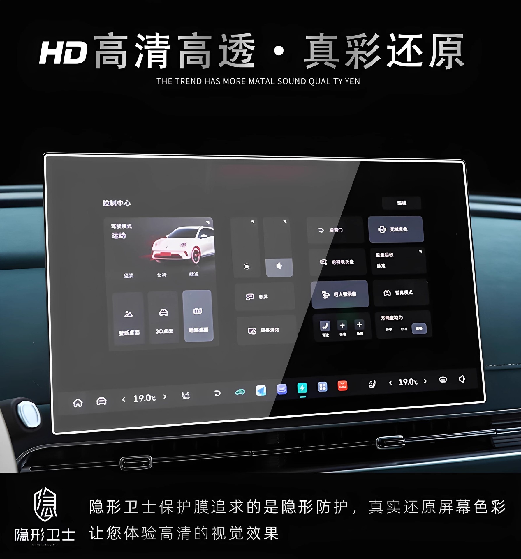 Suitable for 25 Models of Ora Good Cat Navigation Instrument Center Control Display Screen Interior Tempered Protective Film Car Accessories
