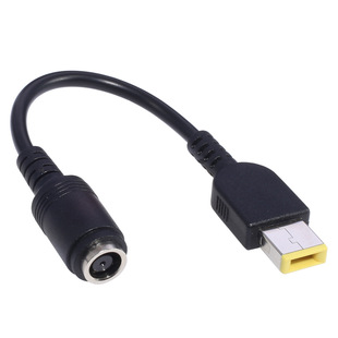 Spot 7.9*5.5 female head to square male charger conversion line is suitable for Lenovo computer power adapter