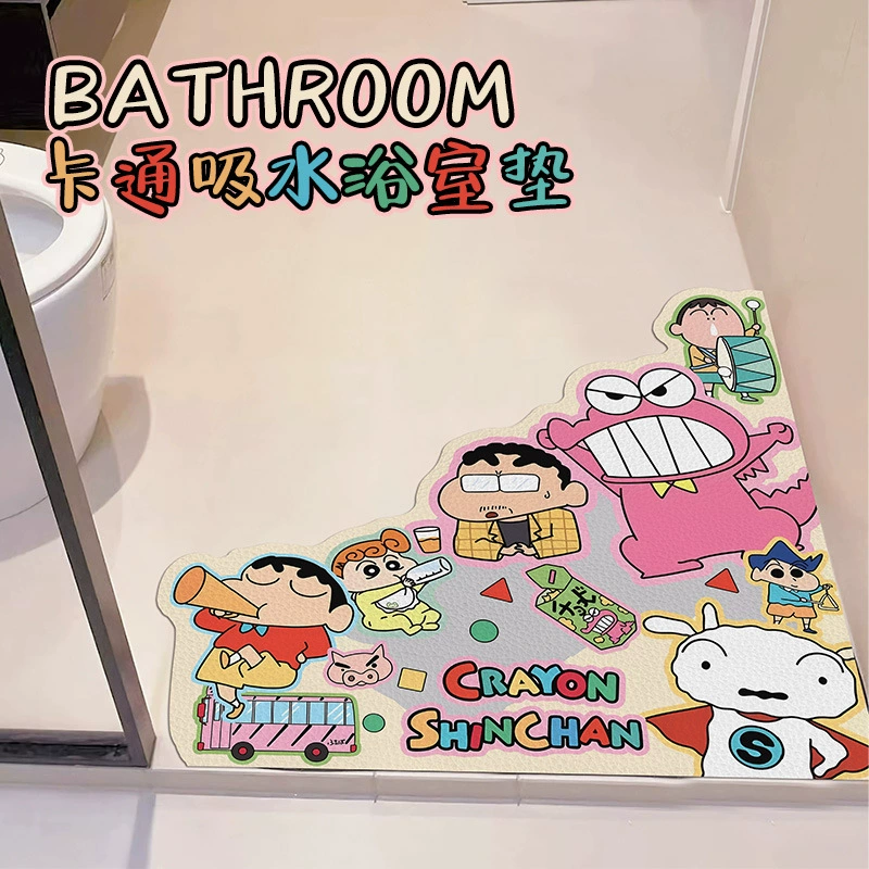 Мультяшный Crayon Shinchan коврик для ковриков для ванной комнаты