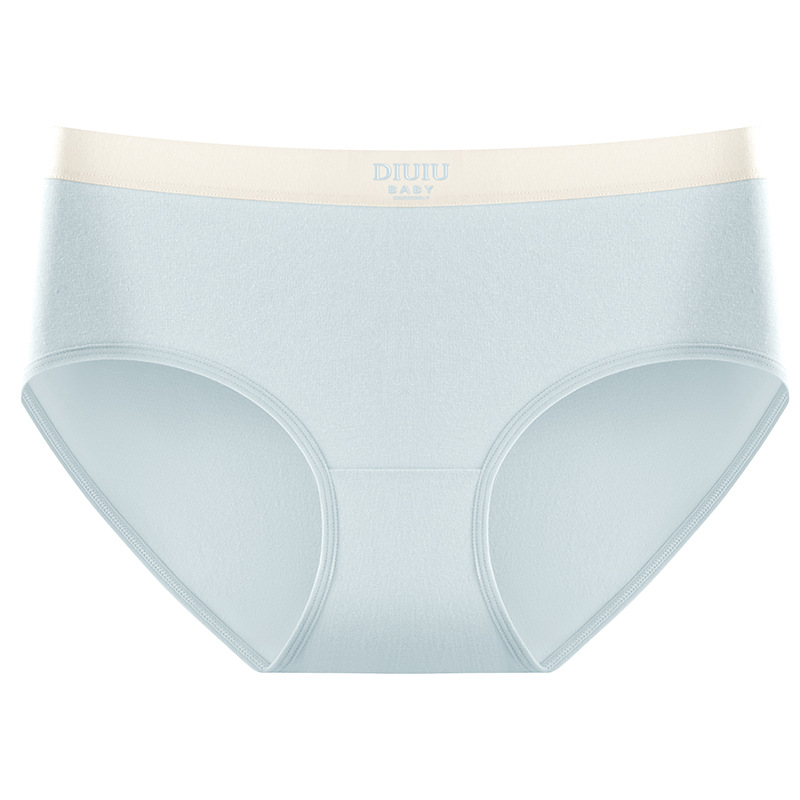 7A ropa interior de algodón 100% algodón algodón mujer algodón antibacteriano pantalones cortos finos de verano ropa interior de niña refrescante