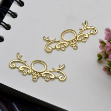 �ŷ���Ʒ60211�ֹ�diyͭ���47*22mm��ʽ���� ¹���ƽ����е���