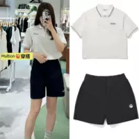 Южная Корея Malbon Golf женская 25 новая футболка с короткими рукавами спортивная повседневная универсальная модная дышащая быстросохнущая одежда