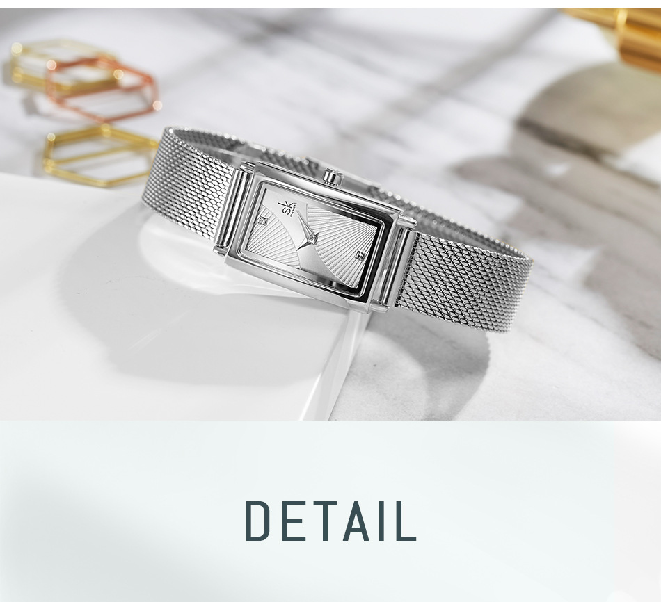 Nuovo orologio da donna più venduto, sensazione di nicchia femminile, orologio quadrato delle celebrità di Internet, orologio da lavoro minimalista 0119, alla moda e versatile_voghion.com