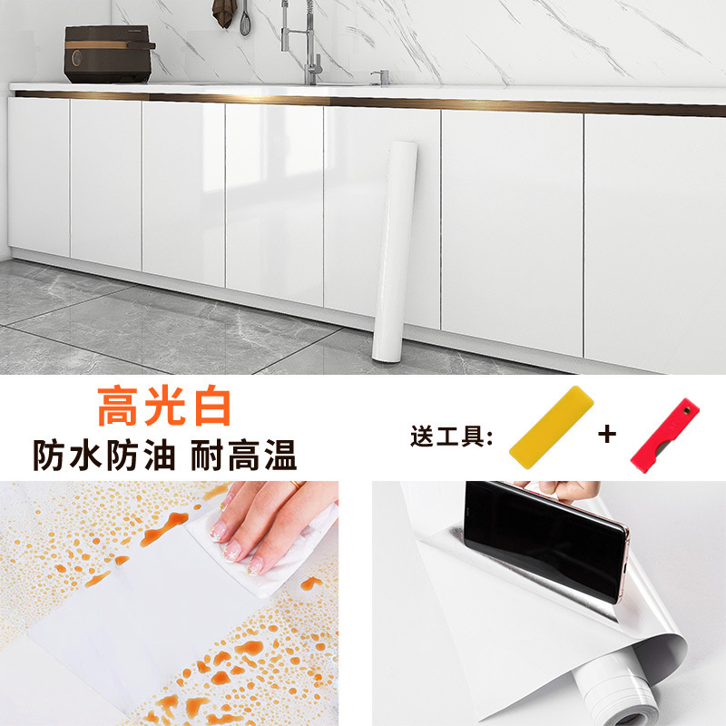 厚みのある高光沢塗装大理石ステッカー自己粘着キャビネットストーブ壁ステッカー防水性と耐摩耗性の家の装飾の改修|undefined