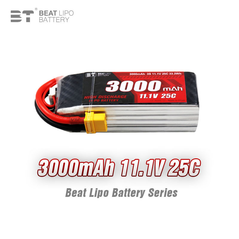 Bt Beite 3000Mah 3S 11.1V Meijiaxin 14303 14211 Special for Remote Control High-Speed Off-Road Vehicle