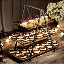 M 19219 Wooden Multi-layer Cake Stand ľ������� ŷ���羳