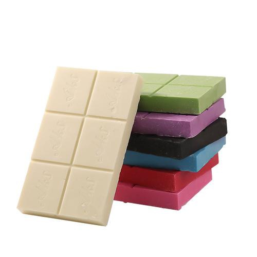 Cocoa butter colored black and white chocolate large board brick DIY handmade baking ingredients 1KG bag baking