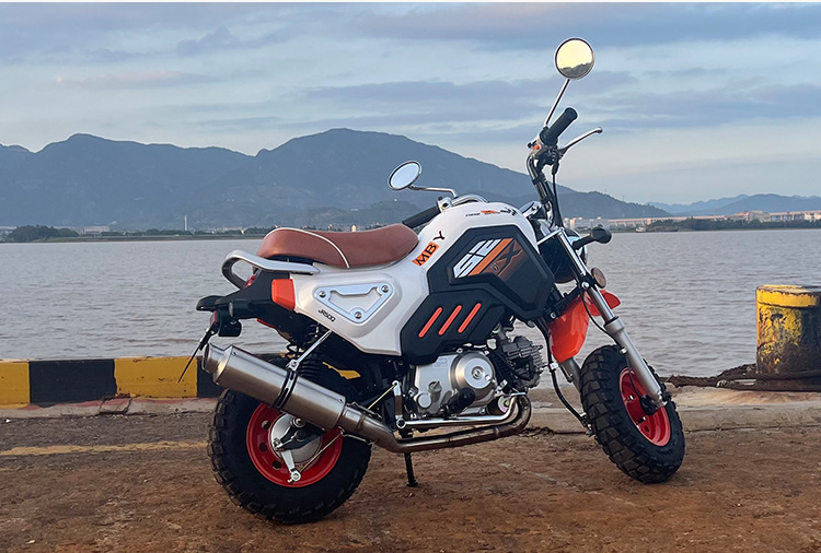 Motorcycle Youth National Iv Efi 50Cc Little Monkey Motorcycle Sports Car Retro Urban Road Street Car Can Be Licensed