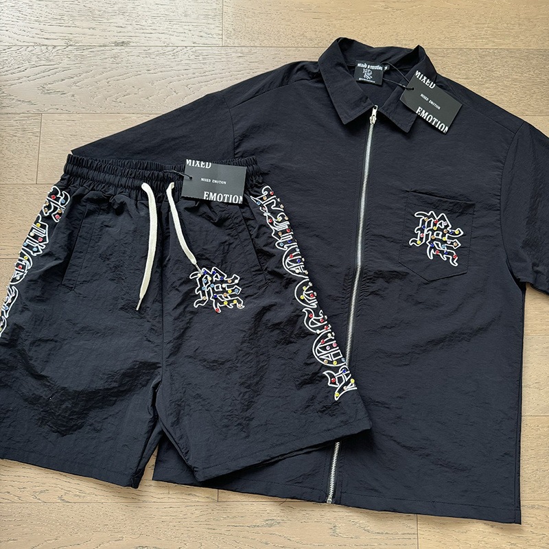 2026 nueva marca de tendencia de comercio exterior transfronterizo MIXEDMOTION camiseta de algodón de manga larga lavado con agua hace viejas calles sueltas