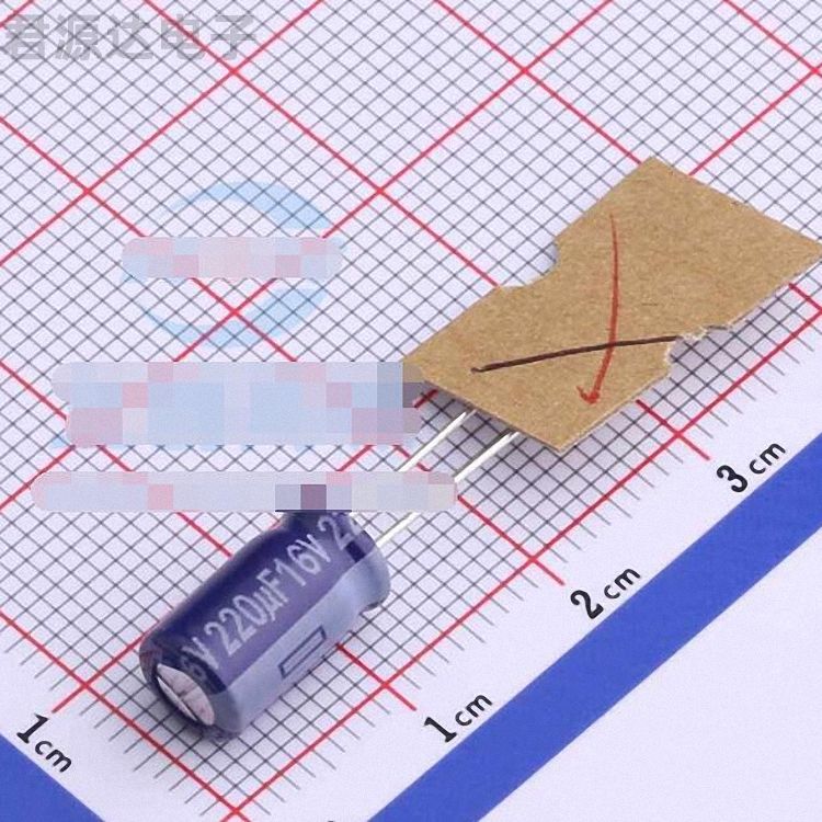 ECA1CM221I描述220uF 16V电解电容器