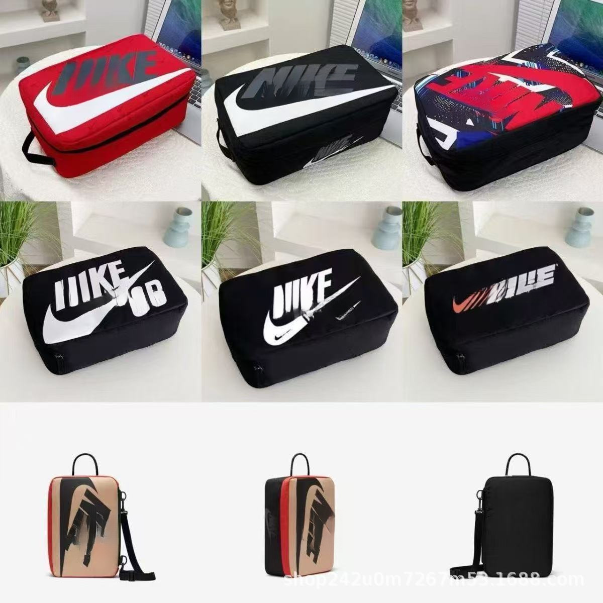 Hombres y mujeres puro hombre volador bolsa de zapatos caja de zapatos bolsa de almacenamiento bolsa de zapatos baloncesto fútbol bádminton zapatos deportivos bolsa