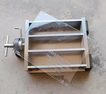 Испытание на прочность цементного резинового песка Испытание на резиновый песок