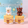 Children's candle, South Korea, with little bears