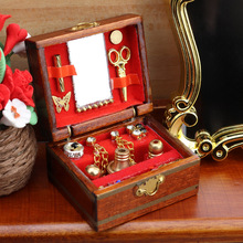 1:12����������dollhouse�Ҿ߰ڼ������鱦��΢��������ױ���κ�